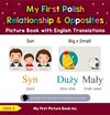 My First Polish Relationships & Opposites Picture Book