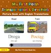 My First Polish Transportation & Directions Picture Book