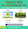 My First Turkish Things Around Me in Nature Picture Book
