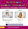 My First Dutch Words for Communication Picture Book