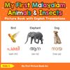 My First Malayalam Animals & Insects Picture Book