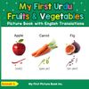 My First Urdu Fruits & Vegetables Picture Book