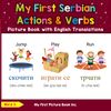 My First Serbian Action & Verbs Picture Book