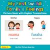 My First Swahili Family & Feelings Picture Book