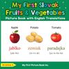 My First Slovak Fruits & Vegetables Picture Book
