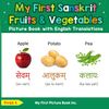 My First Sanskrit Fruits & Vegetables Picture Book