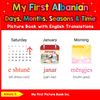 My First Albanian Days, Months, Seasons & Time Picture Book