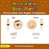My First Irish Body Parts Picture Book