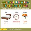 My First Lithuanian Things Around Me Picture Book