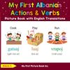 My First Albanian Action & Verbs Picture Book