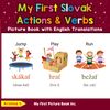 My First Slovak Action & Verbs Picture Book