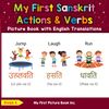 My First Sanskrit Action & Verbs Picture Book