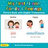 My First Finnish Family & Feelings Picture Book