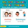 My First Lithuanian Family & Feelings Picture Book