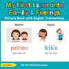 My First Esperanto Family & Feelings Picture Book
