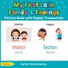 My First Latin Family & Feelings Picture Book