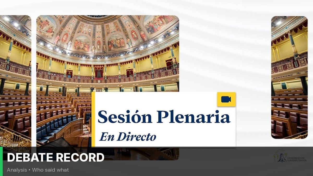 Debate record: Sesión Plenaria (con traducción y subtitulado) - 28/04/2026
