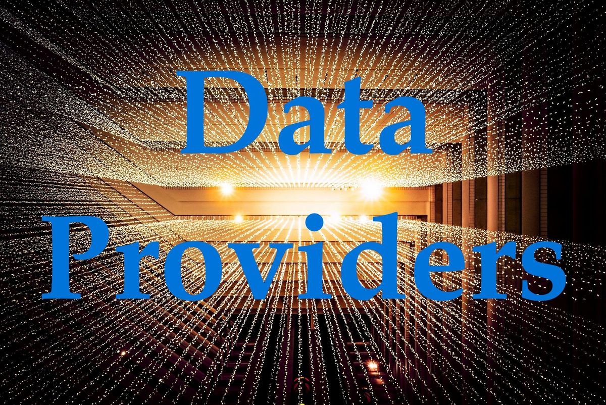 For Data Providers & Data Owners