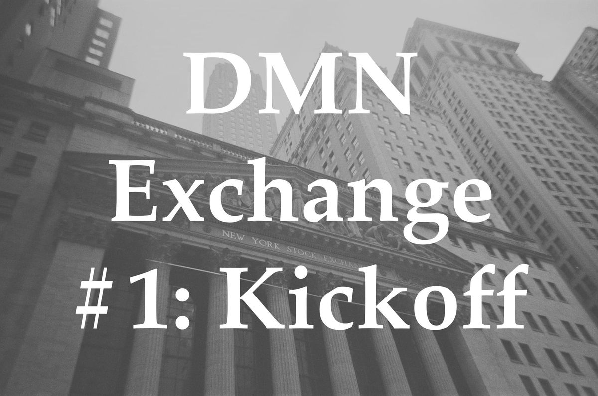 A gray photo of the New York Stock Exchange