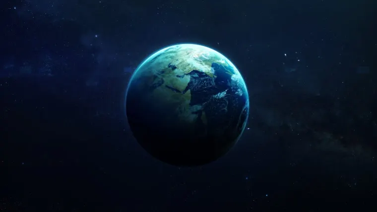 What's the earth doing there?