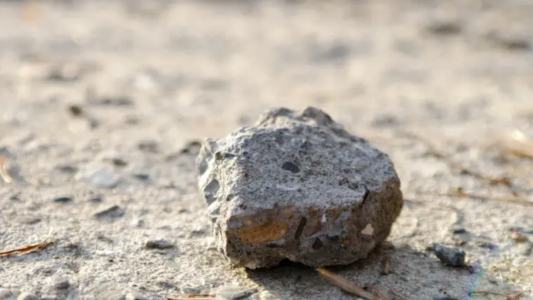 A stone in your hand