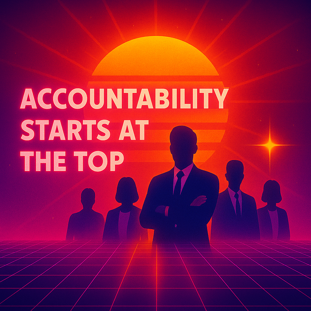 Accountability Starts at the Top