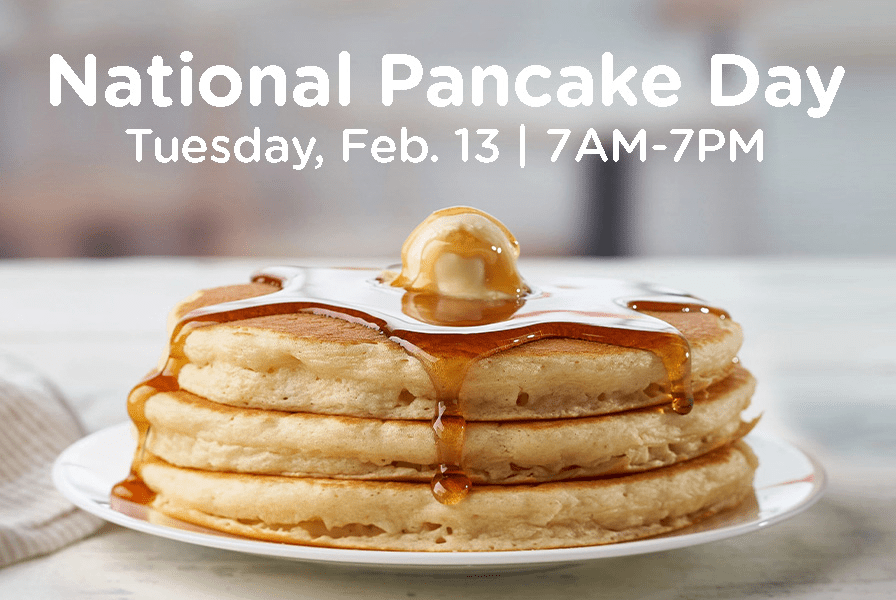 FREE Short Stack at IHOP on February 13th