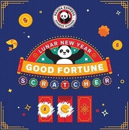 Panda Express Good Fortune Scratcher Instant Win Game