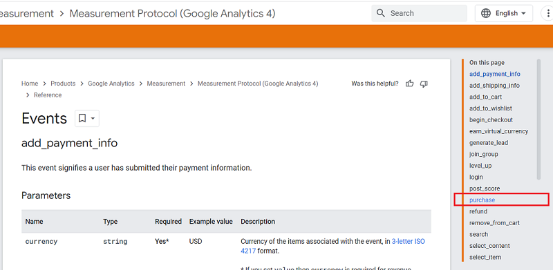 Click on the event you want to create