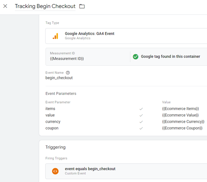 GA4 Ecommerce Tracking via GTM: Step-by-Step Setup Guide 35 Tracking coupons in GA4 final tag configuration