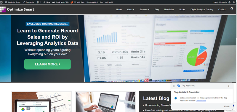 redirected to your website