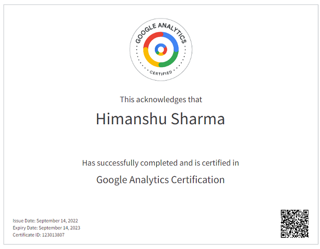 gaiq certification with new badge