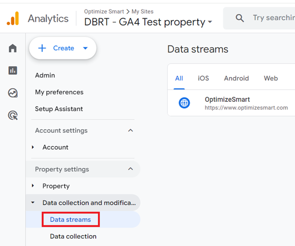 ga4 data streams