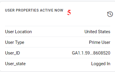 How to use DebugView report in Google Analytics 4 (GA4) 17 shows the latest state of the set of User Properties for the currently selected debugging device