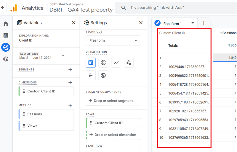 use Google Tag Manager to send client IDs to your GA4 property