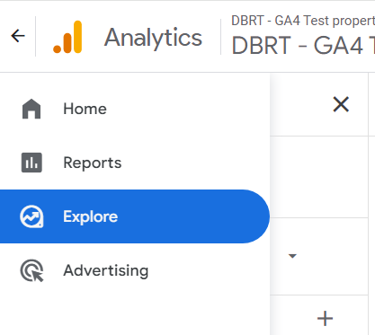 Login to your GA4 property and click on