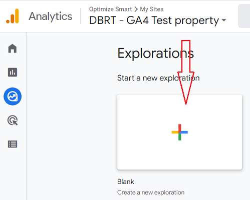 Blank exploration report template