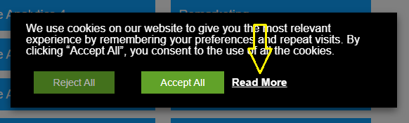 read more cookie consent banner