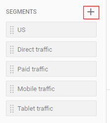 exploration report add segments