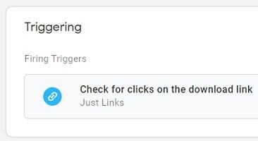 gtm event tracking triggering