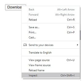 gtm event tracking inspect