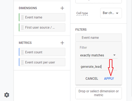 apply your filter to the canvas on the right