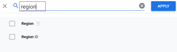 exploration report region