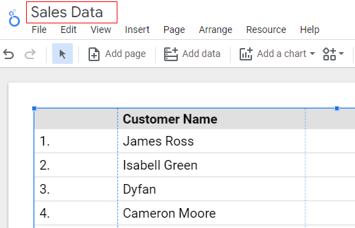 Looker Studio Tutorial with FREE PDF ebook 24 rename report