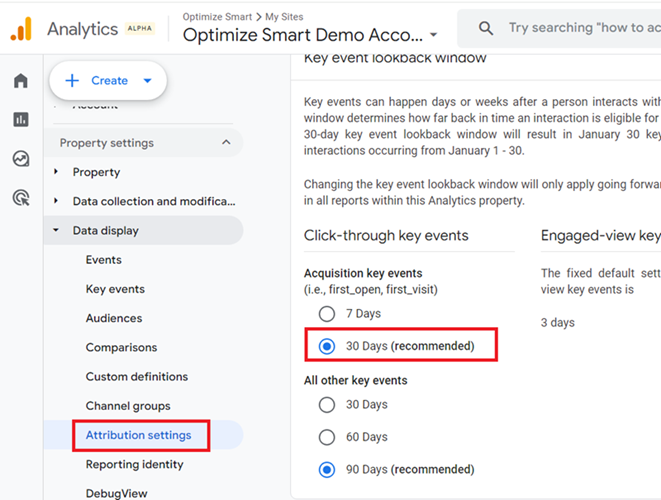 30 days conversion window 1