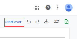 path analysis report start over