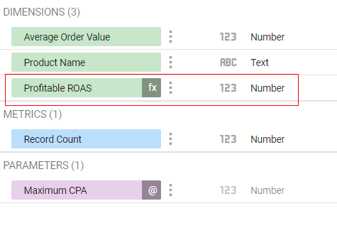 google data studio parameters schema