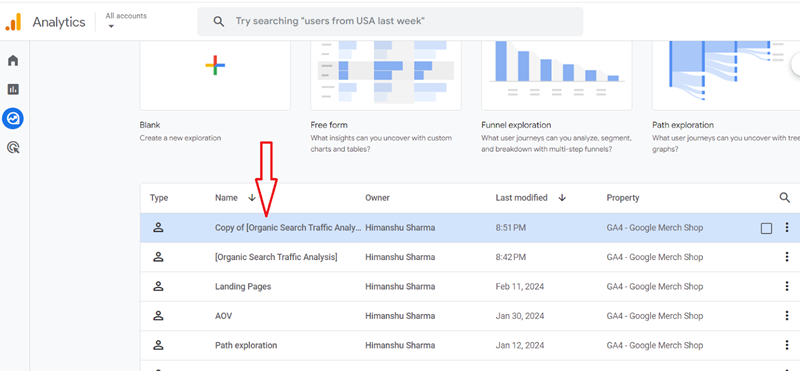 Copy of Organic Search Traffic Analysis