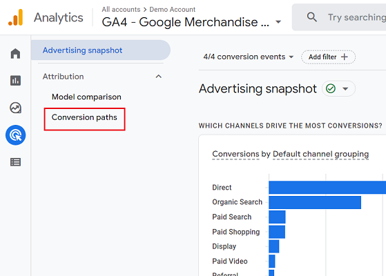 conversion paths ga4