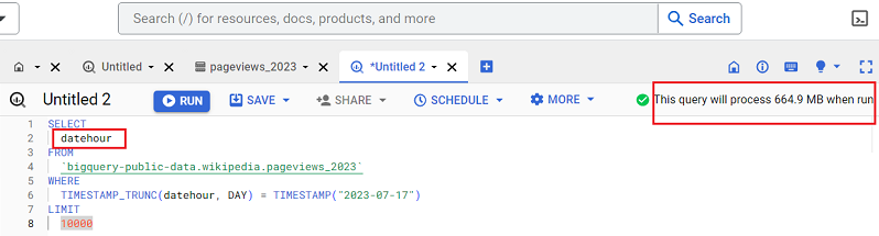 return one column named ‘datehou